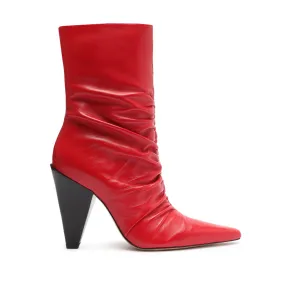 Lynn Nappa Leather Bootie