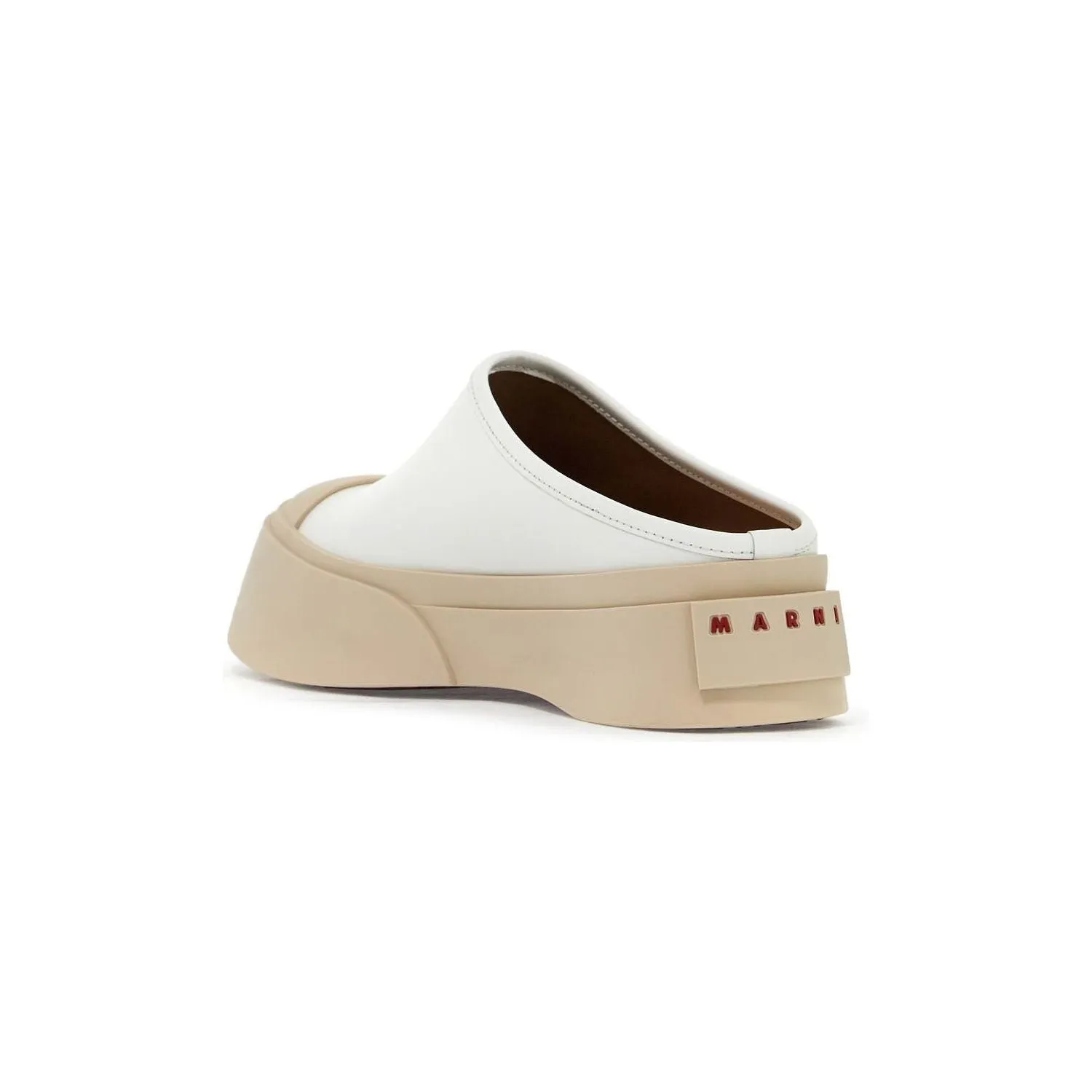 Marni smooth leather pablo clogs