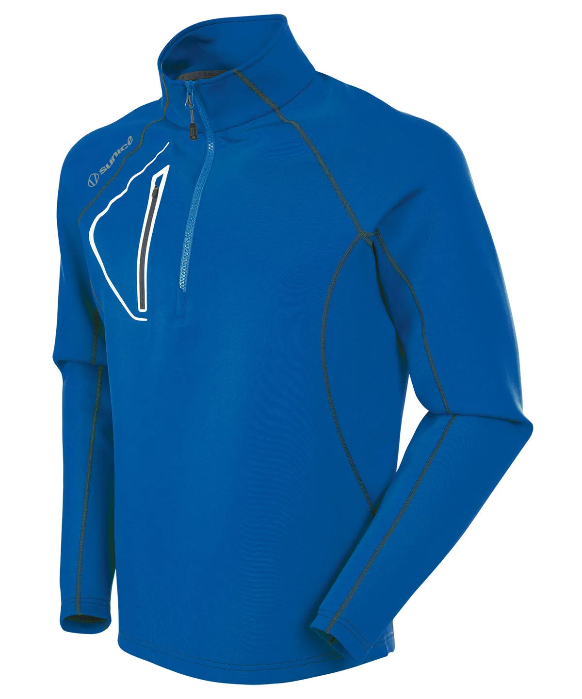 Men's Allendale SuperliteFX Stretch Thermal Half-Zip Pullover