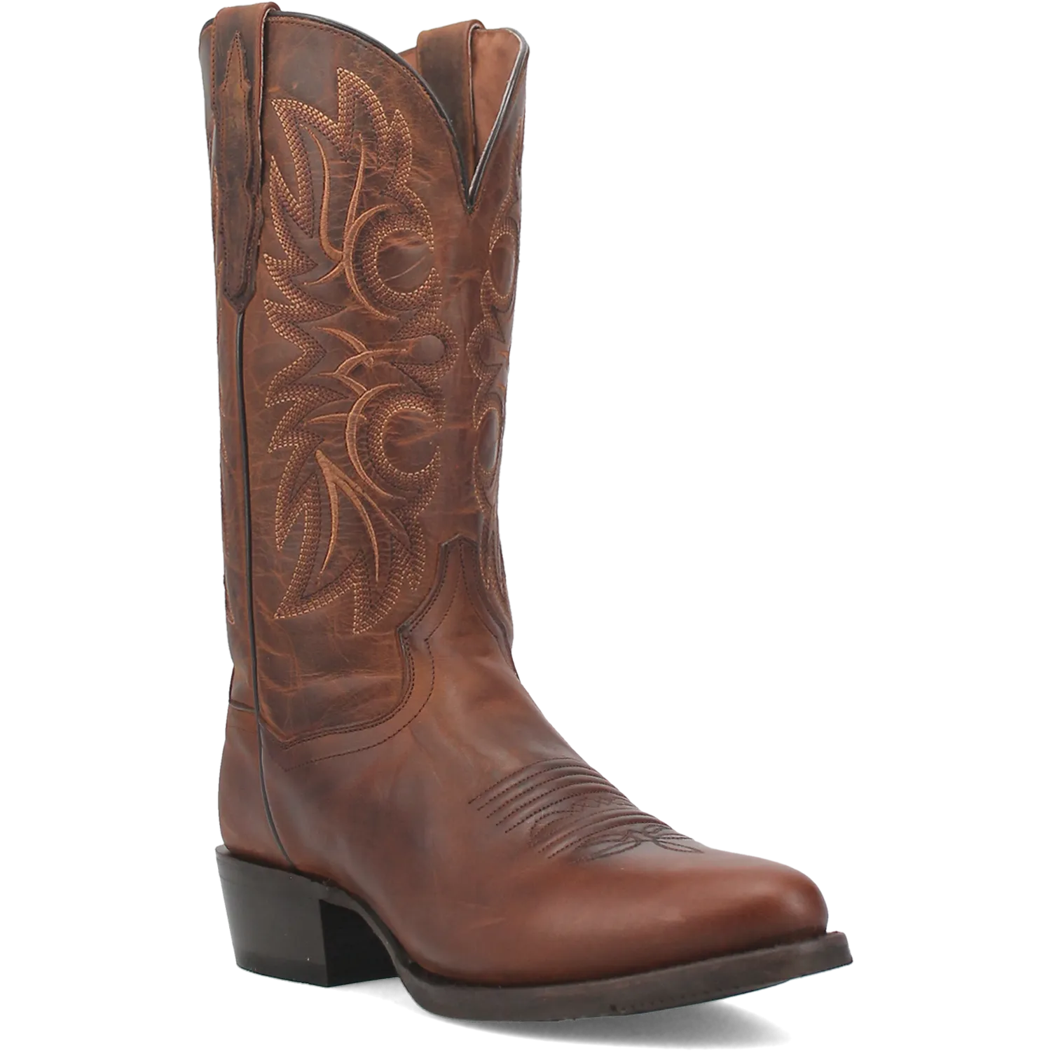 Men's Dan Post Cottonwood 13" R-Toe Rust Western Boot - DP3388