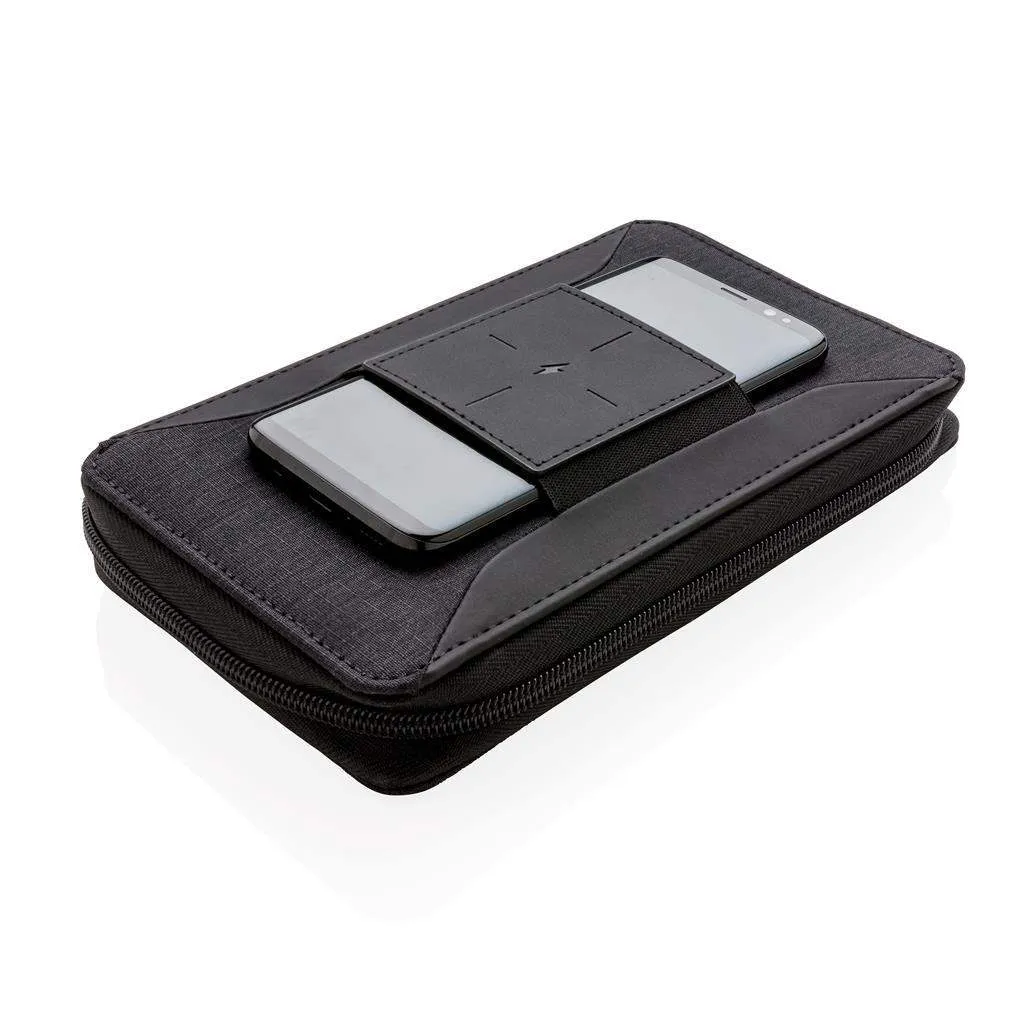 Modern Travel Wallet with Wireless Charging