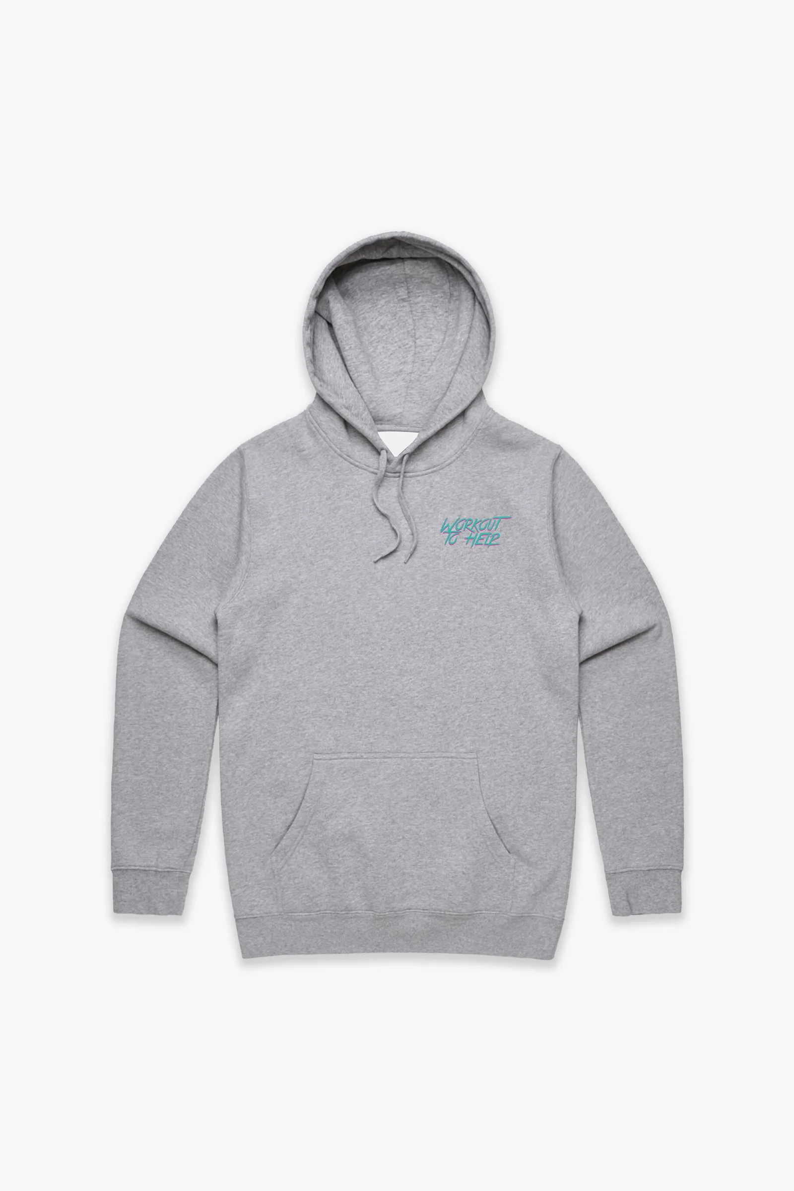 New Retro Pullover Hoodie - Heather Grey