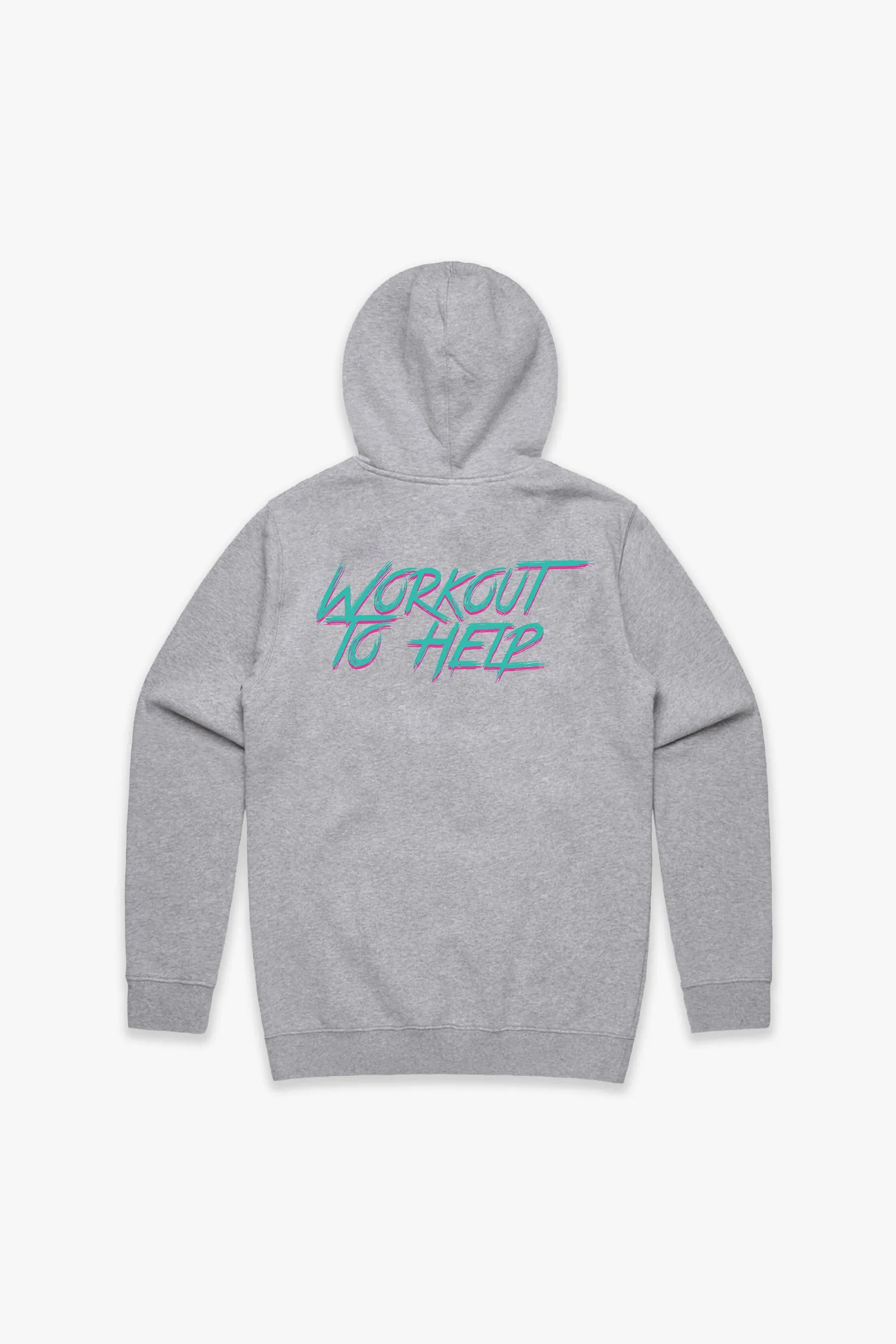 New Retro Pullover Hoodie - Heather Grey