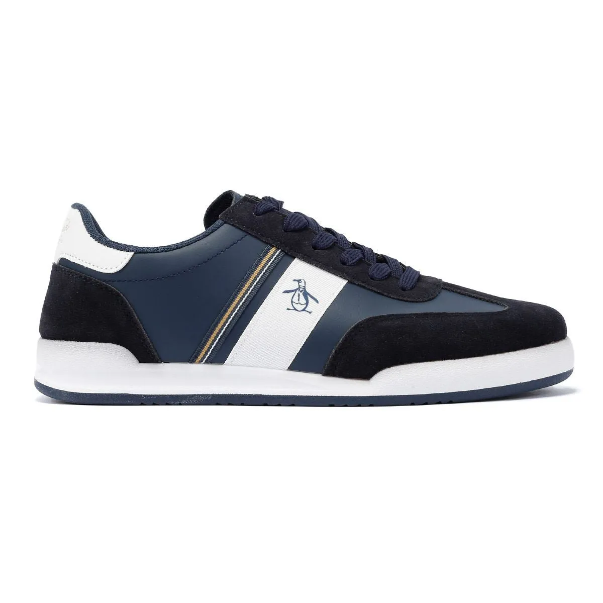 Penguin Gaz Men's Navy Trainers