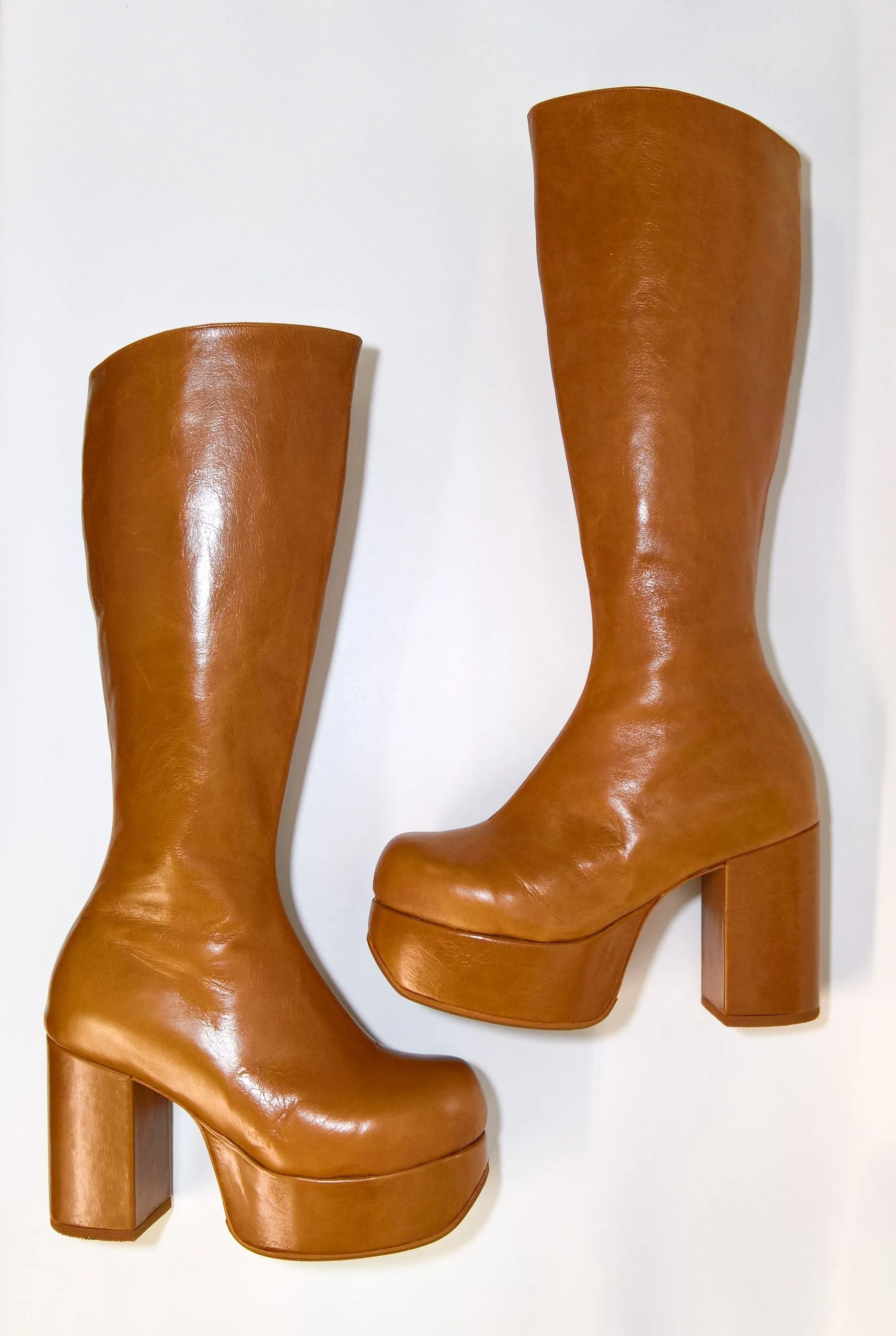 Platform Knee High Boots