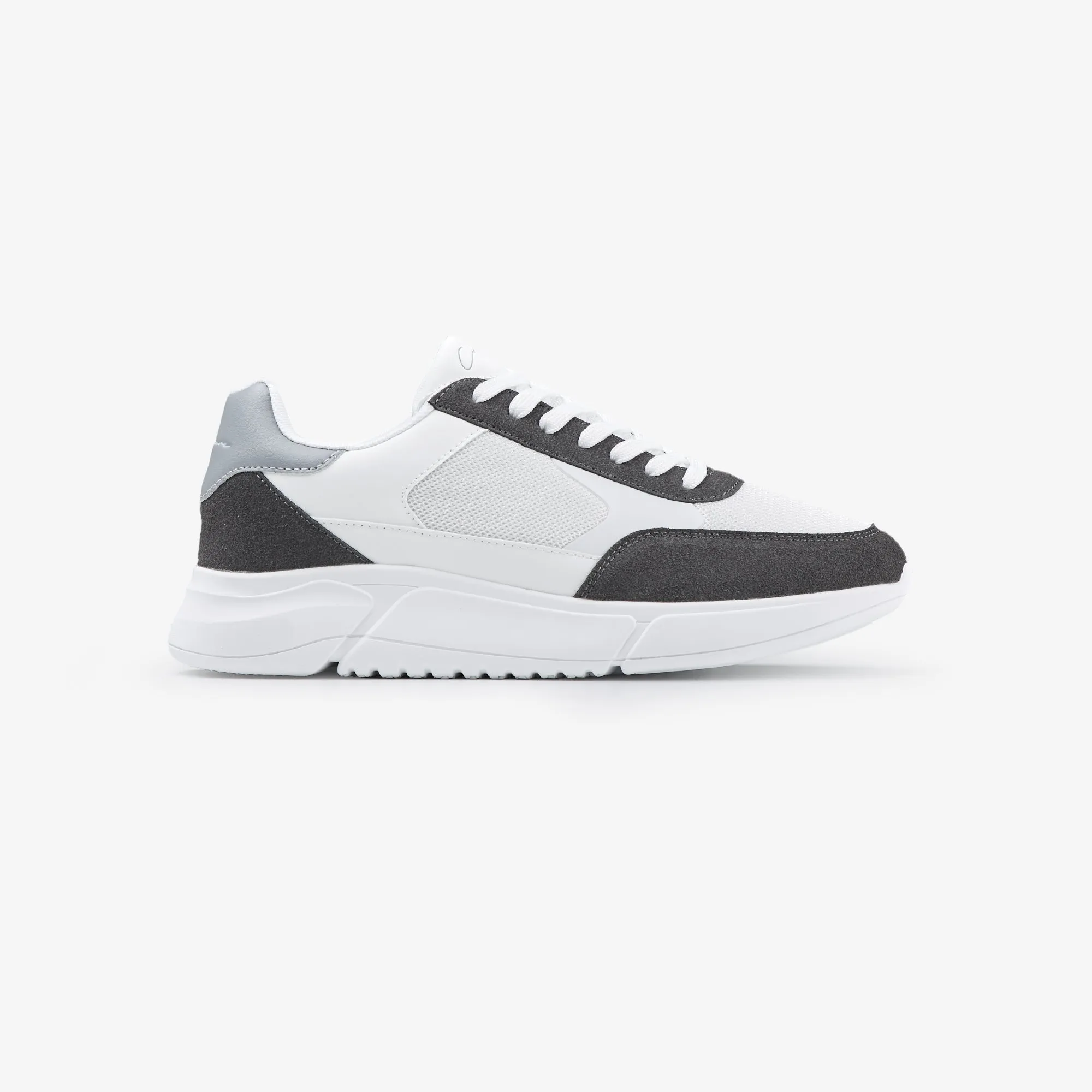 Premium Mesh Runner | White/Dark Grey