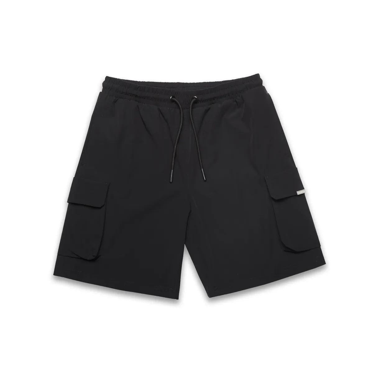 Premium Tech Cargo Short | Black