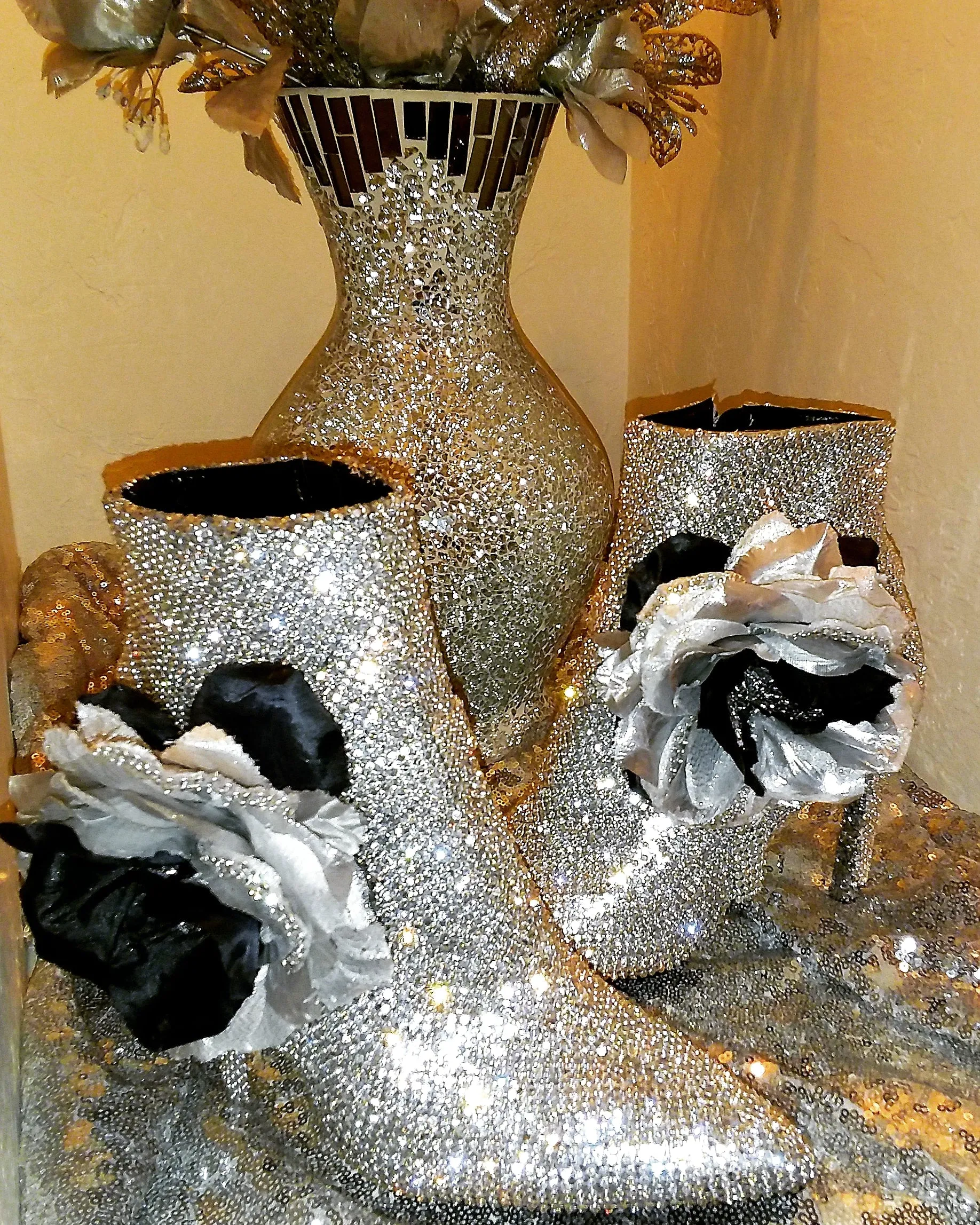 "TWILA" Crystal Diamante Ankle Booties