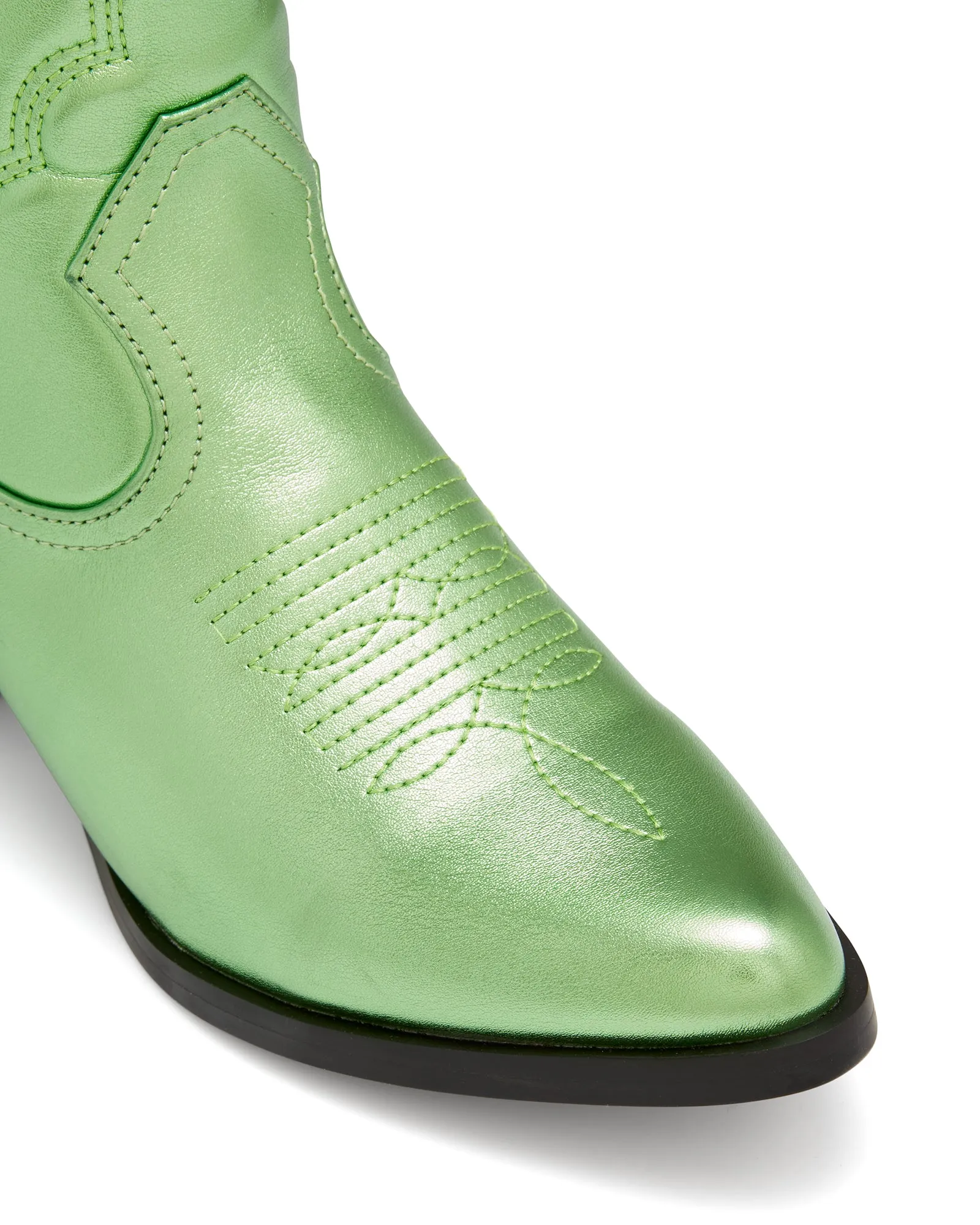 Ranger Cowboy Boot Metallic Lime