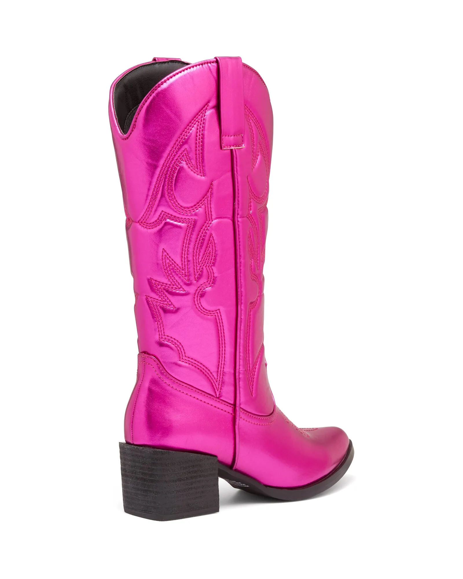 Ranger Cowboy Boot Metallic Pink