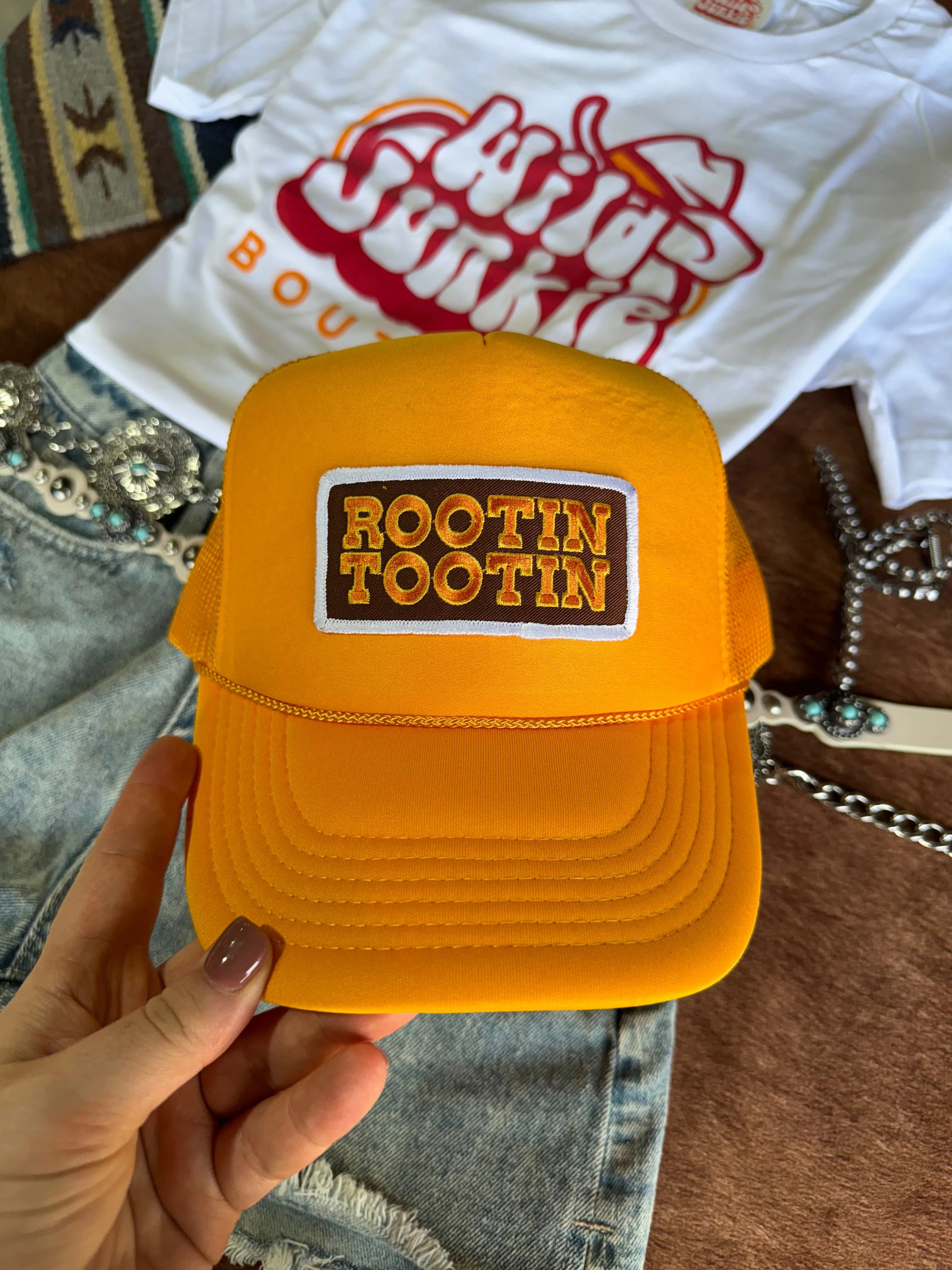 Rootin Tootin Trucker Hat