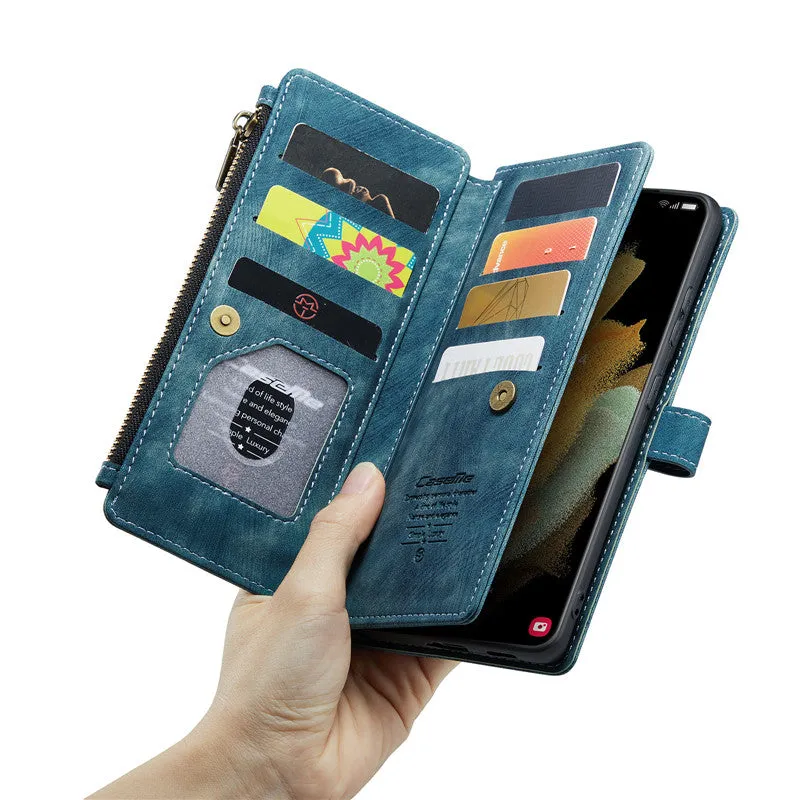 Samsung Wallet Phone Case PU Leather Various Models