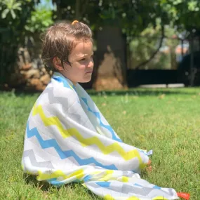 Sensory Blanket for Toddlers -  Shinny Zaggy