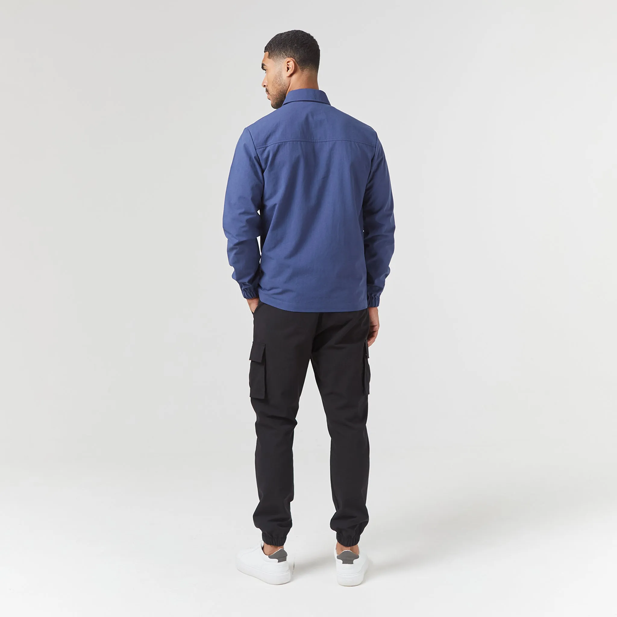 Smart Utility Overshirt | Blue