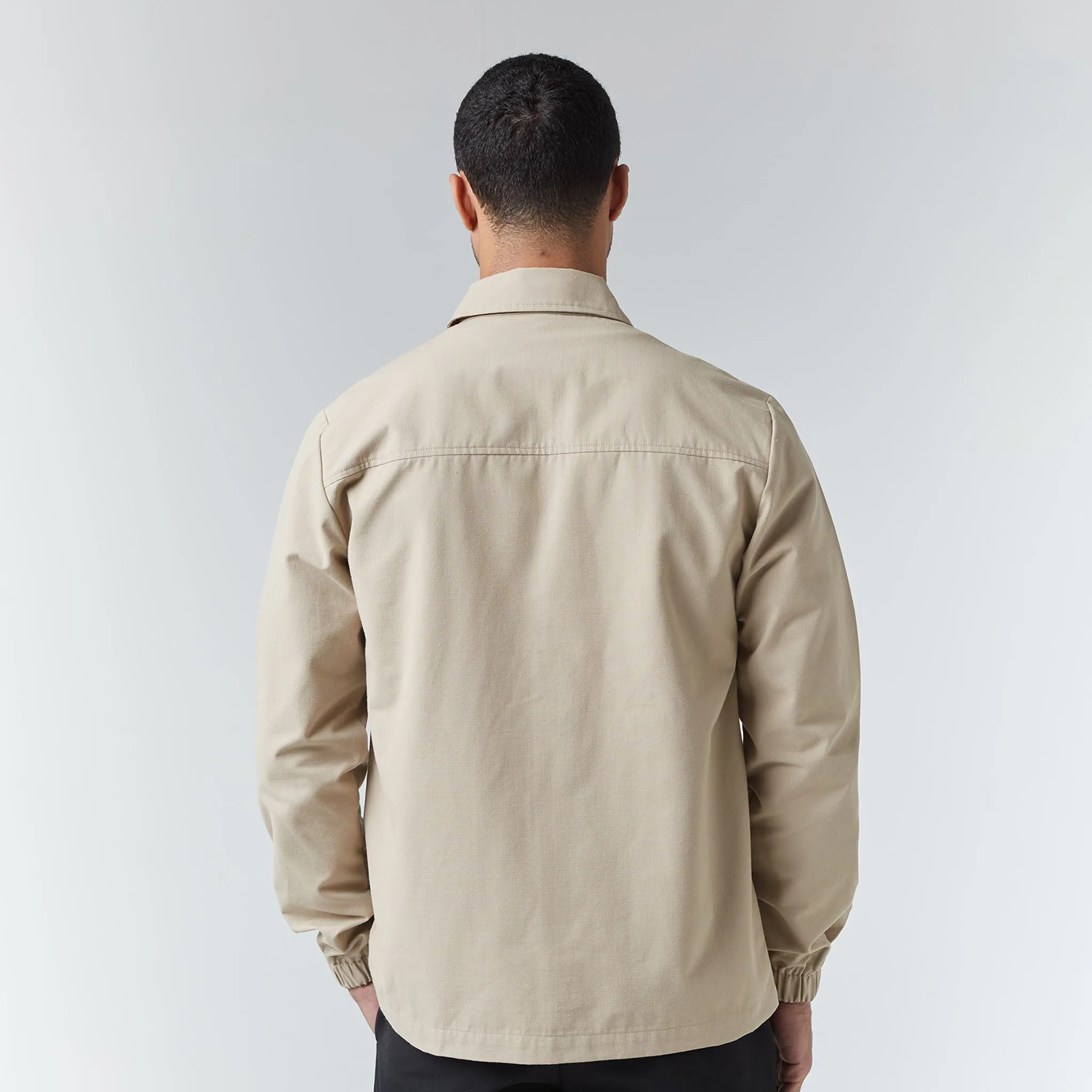 Smart Utility Overshirt | Sand