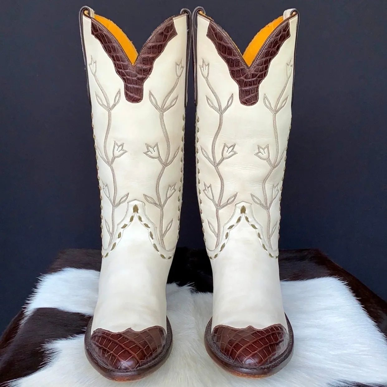 STALLION BOOT AND BELT COMPANY Custom Handmade Cowgirl Cowboy Western Boots