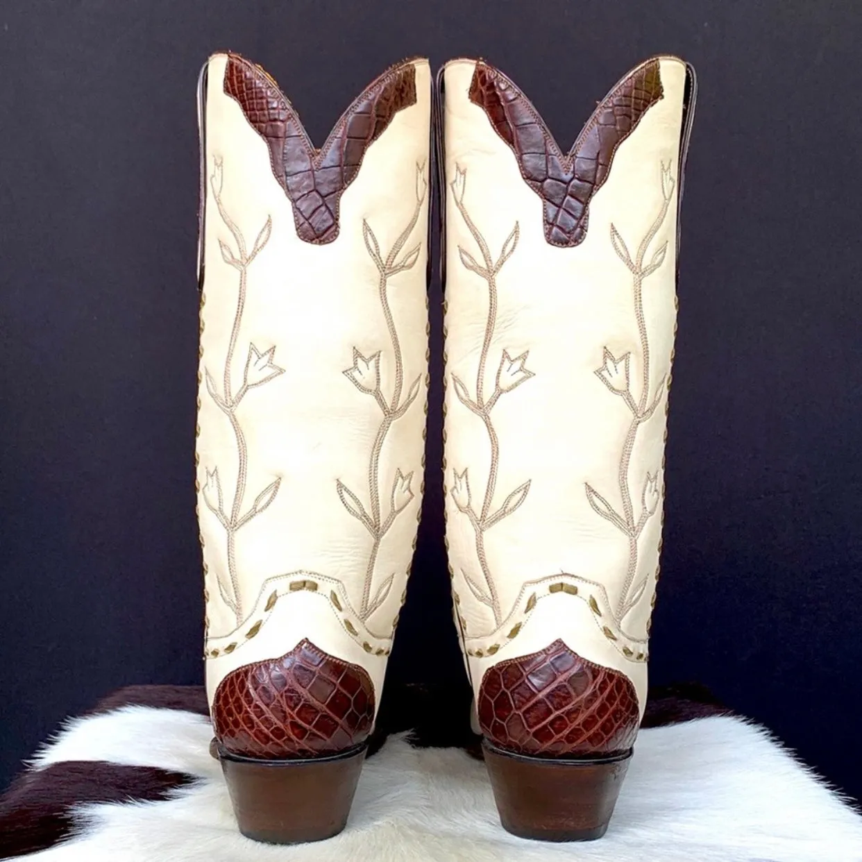 STALLION BOOT AND BELT COMPANY Custom Handmade Cowgirl Cowboy Western Boots