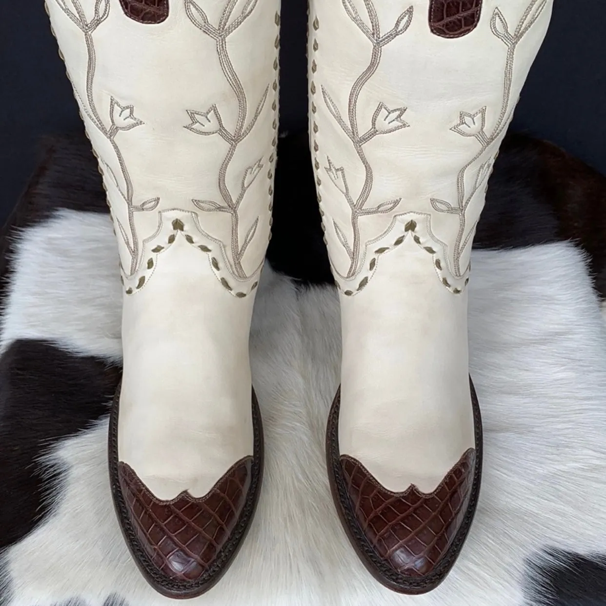 STALLION BOOT AND BELT COMPANY Custom Handmade Cowgirl Cowboy Western Boots