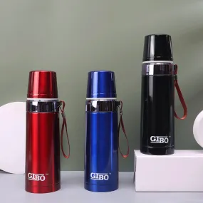 Steel  thermos  bottle.(550mL)