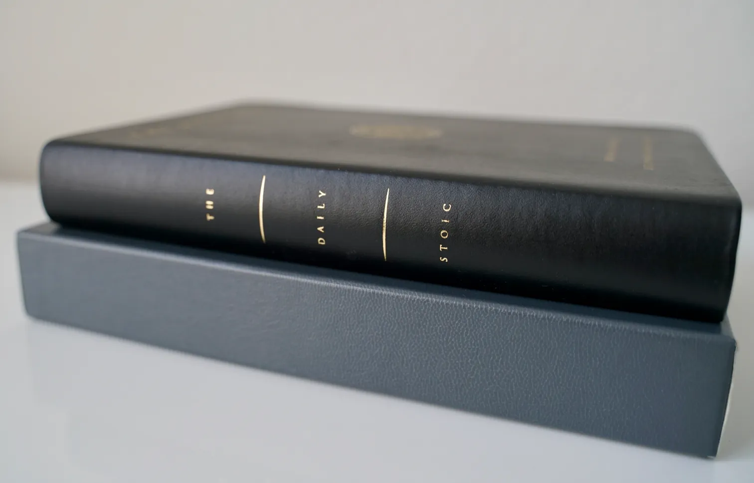 The Daily Stoic (leatherbound signed edition)