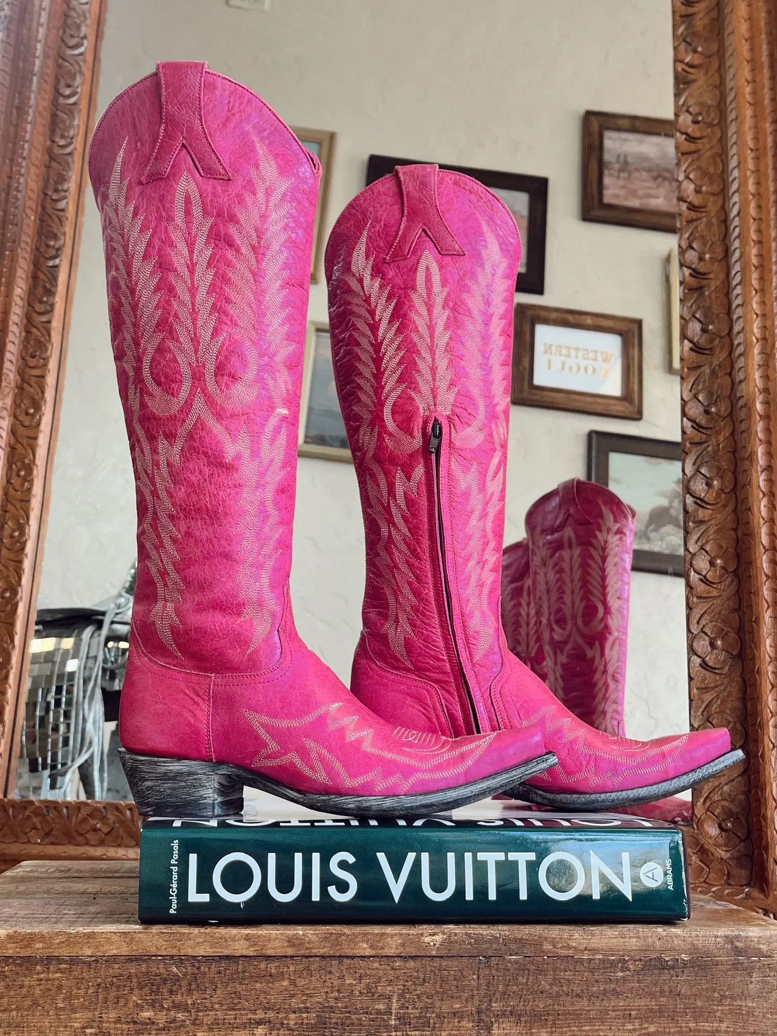 The Old Gringo Mayra Bis Boots in Pink