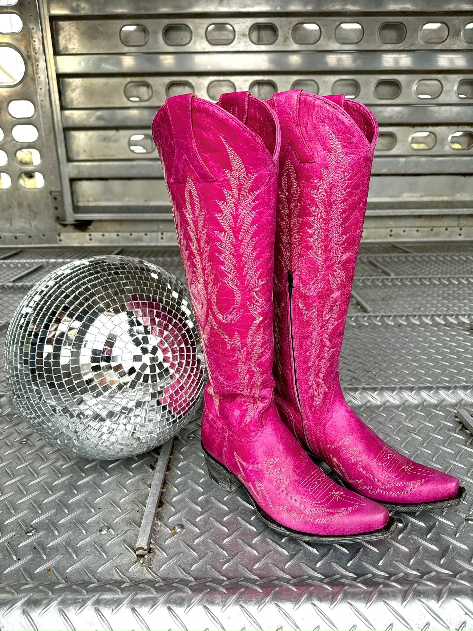 The Old Gringo Mayra Bis Boots in Pink