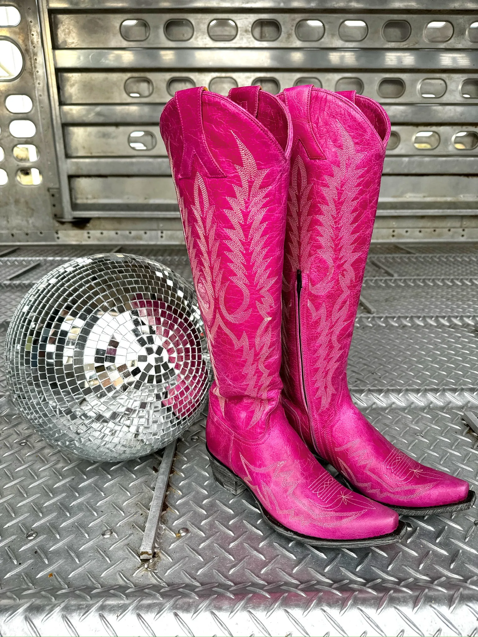 The Old Gringo Mayra Bis Boots in Pink