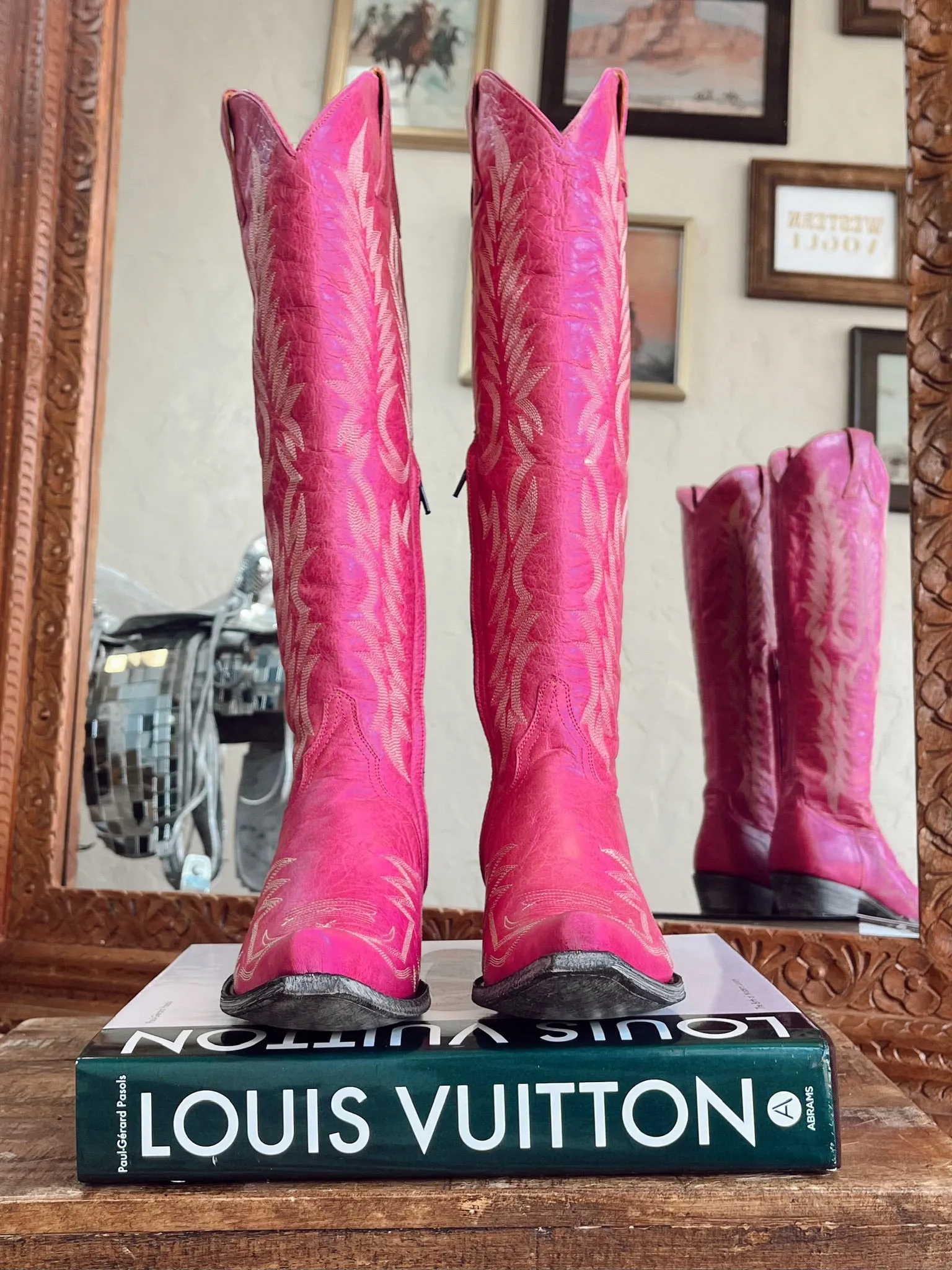 The Old Gringo Mayra Bis Boots in Pink