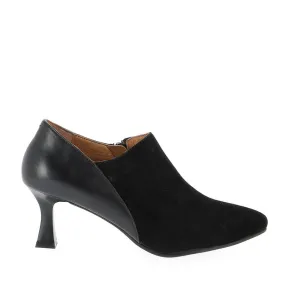 Thyme & Co Tenth Black Heeled Shoe Boot