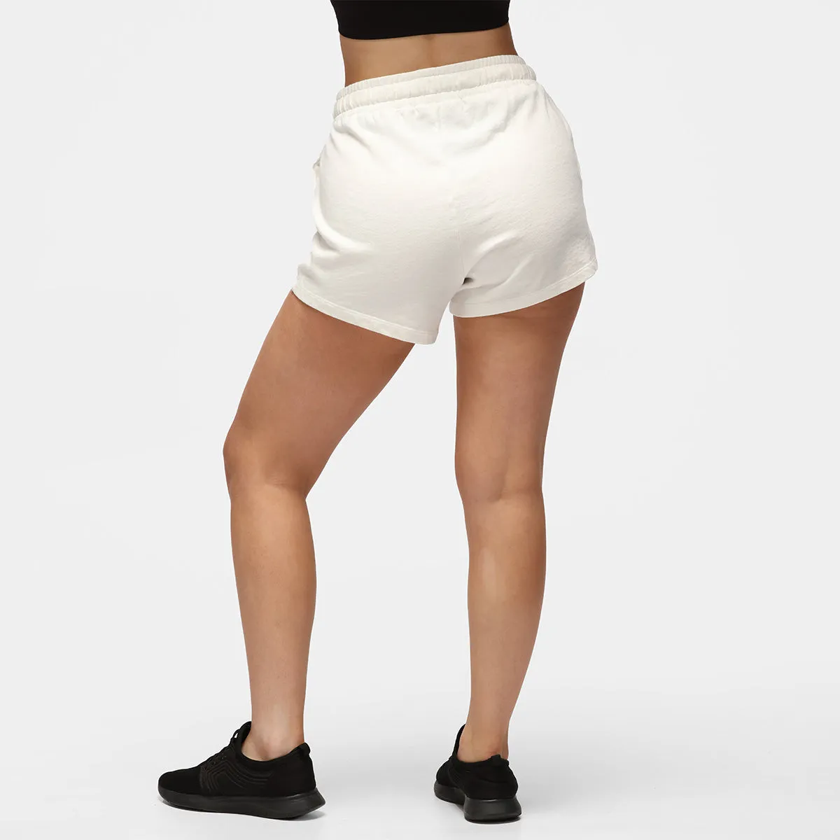 TKB Ivory Ladies Terry Shorts