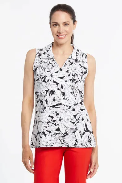 Tribal Performance Sleeveless Top With UPF 50 