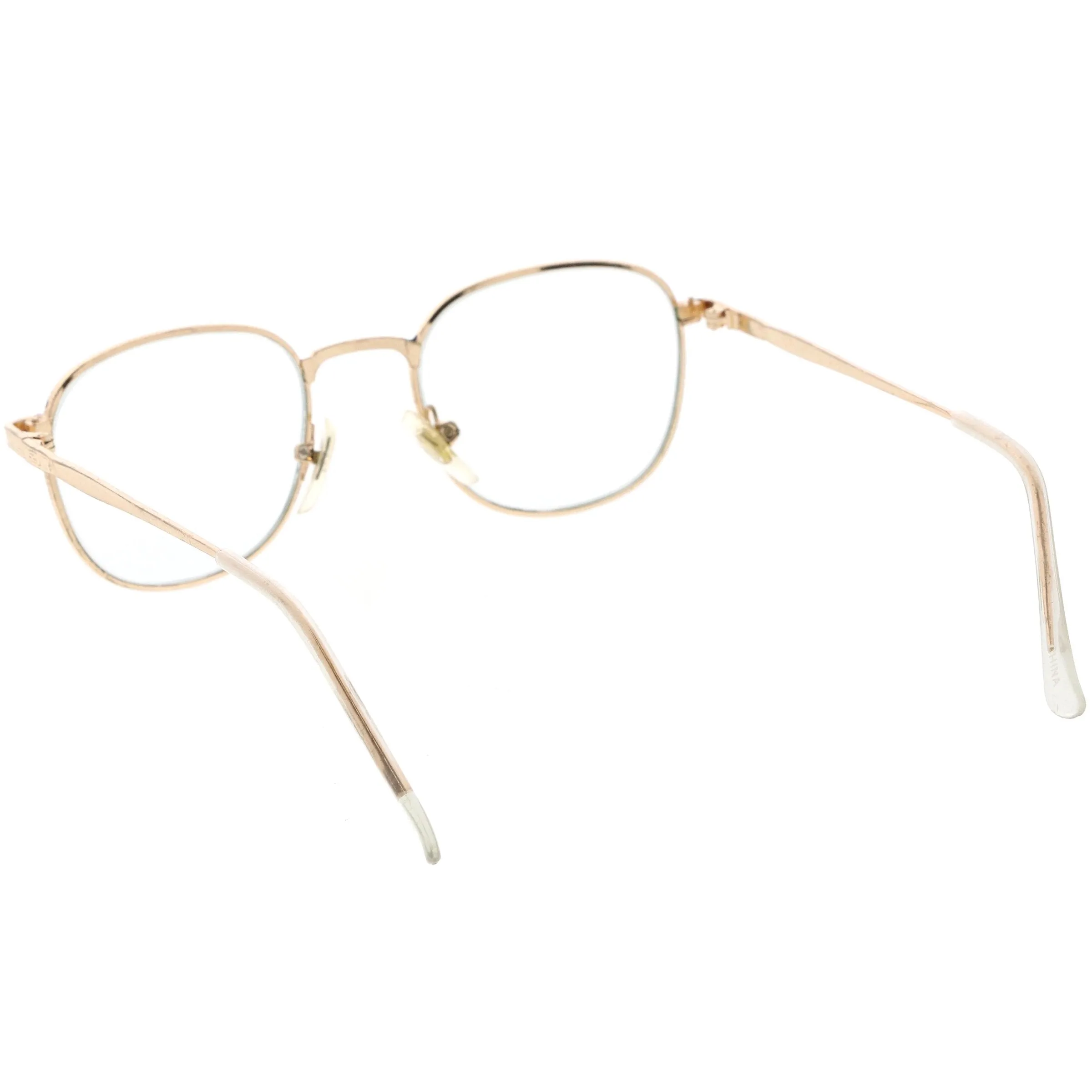 True Vintage Dapper Square Clear Lens Glasses