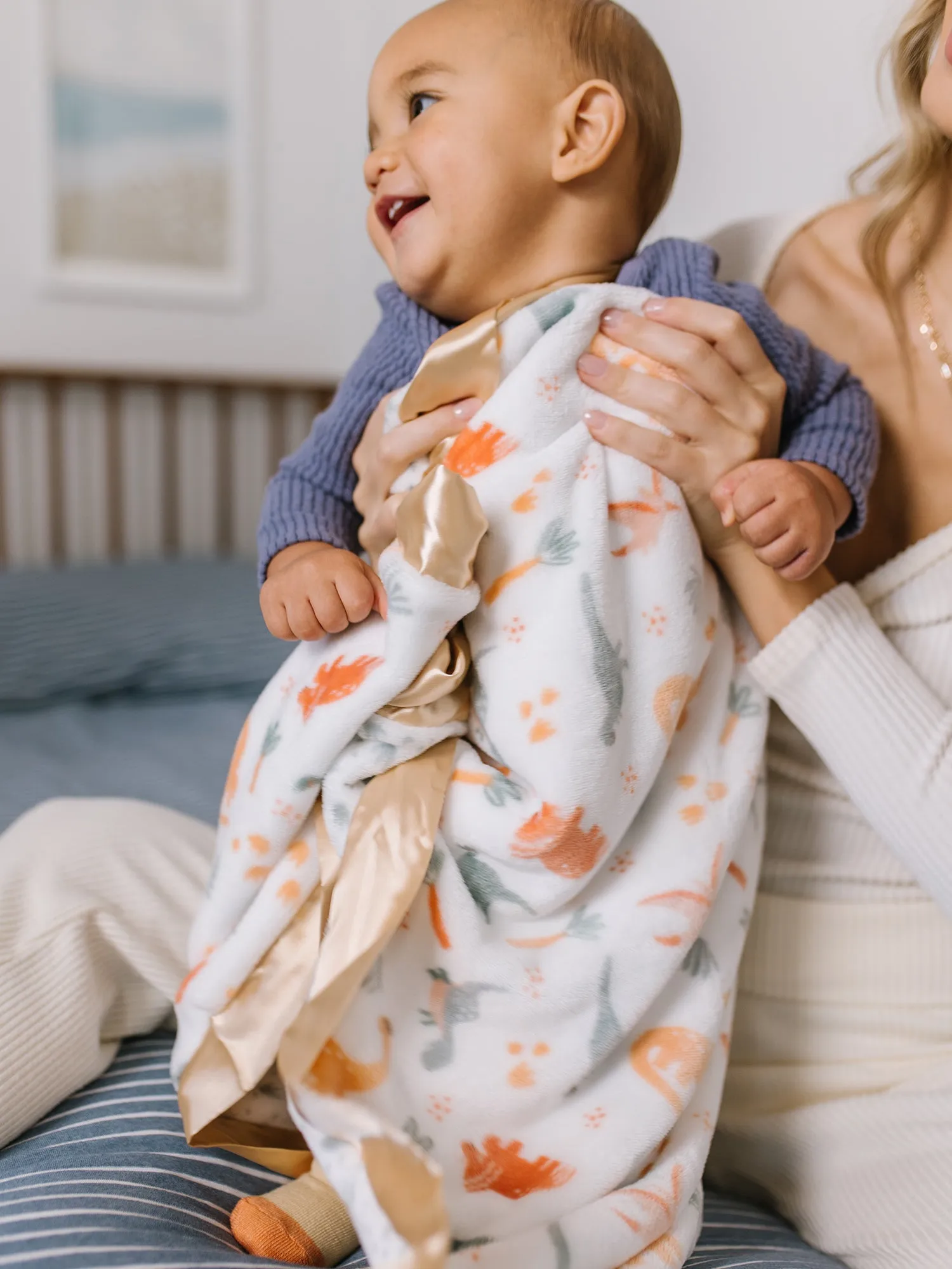 Ultra-Soft Thick Reversible Baby Blanket - Roarsome