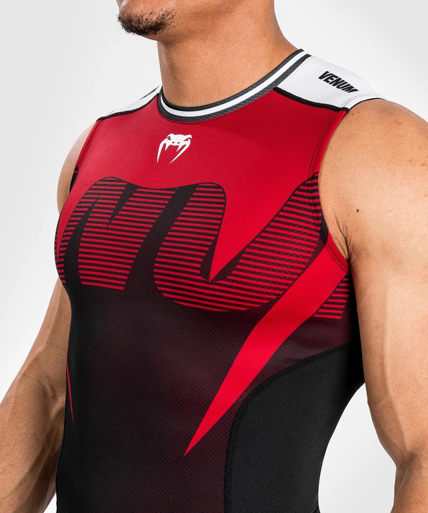 Venum Adrenaline Men's Sleeveless Rashguard - Red