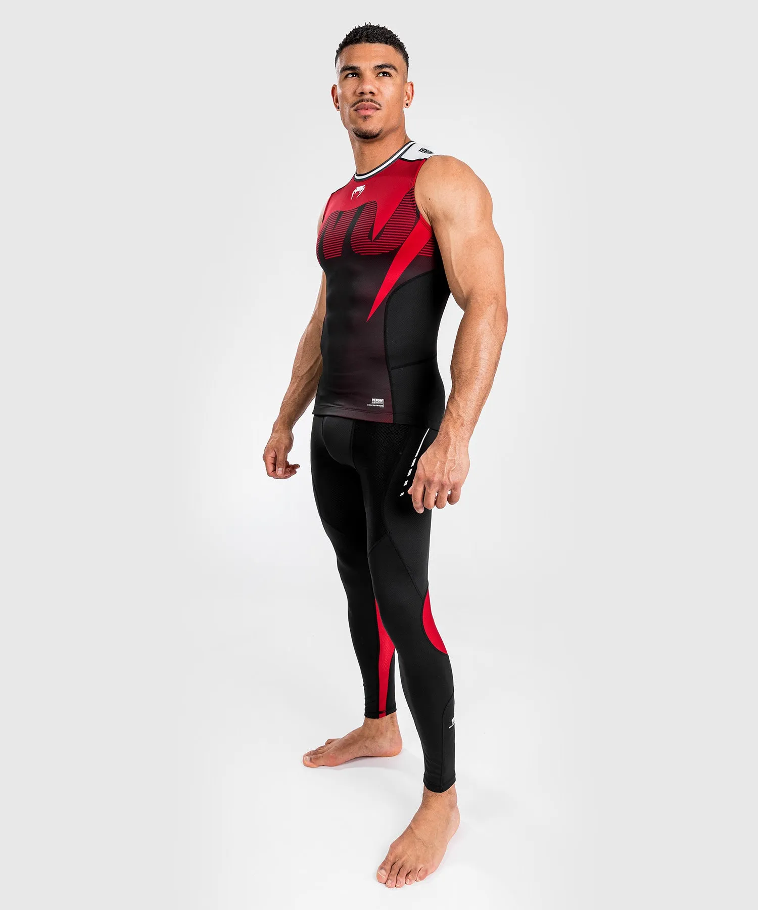 Venum Adrenaline Men's Sleeveless Rashguard - Red