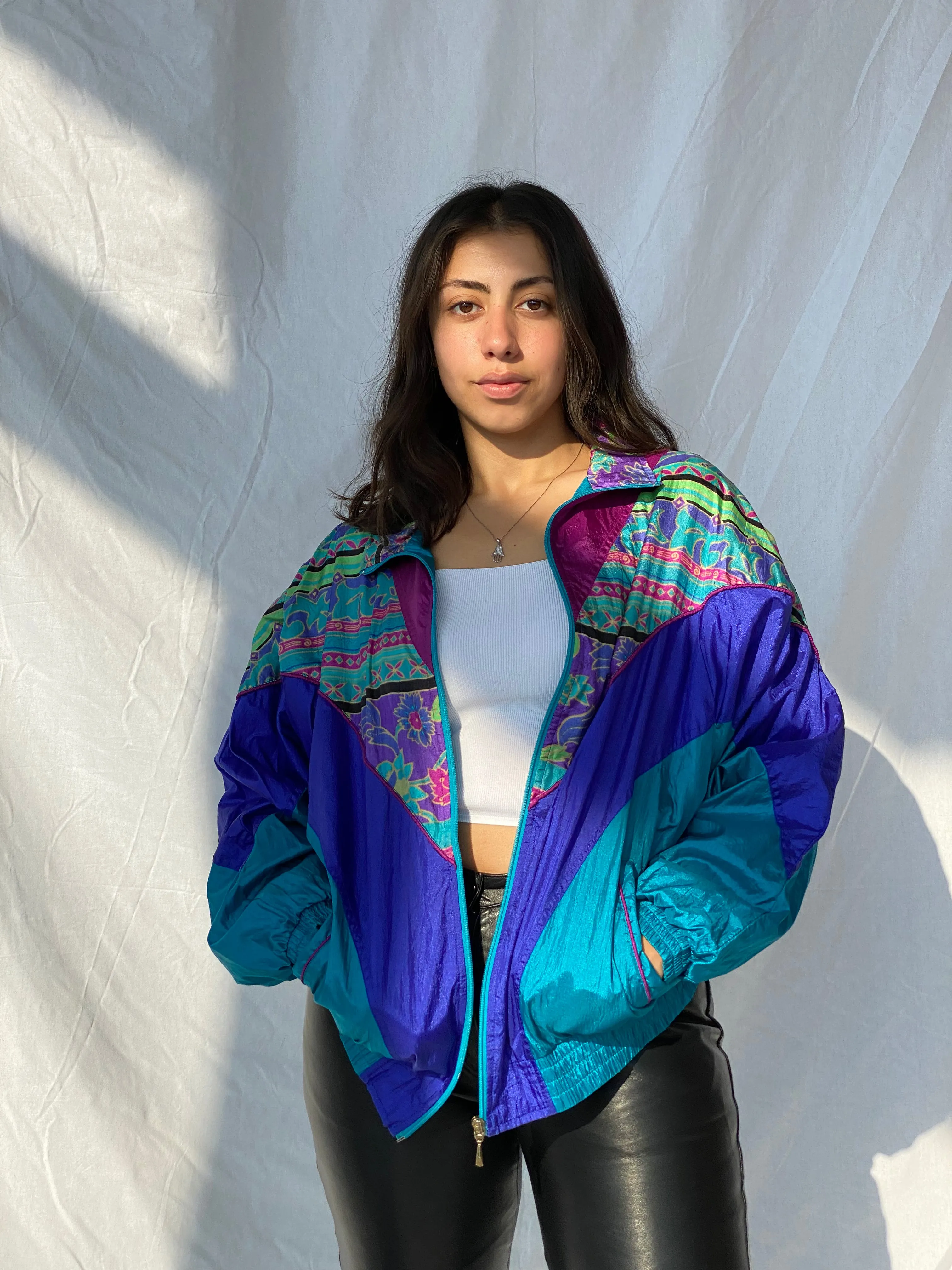 Vintage BOLD SPIRIT Windbreaker Jacket