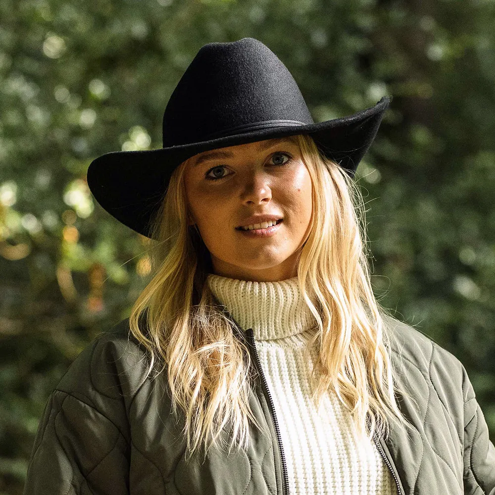 Western Cowboy Hat - Black