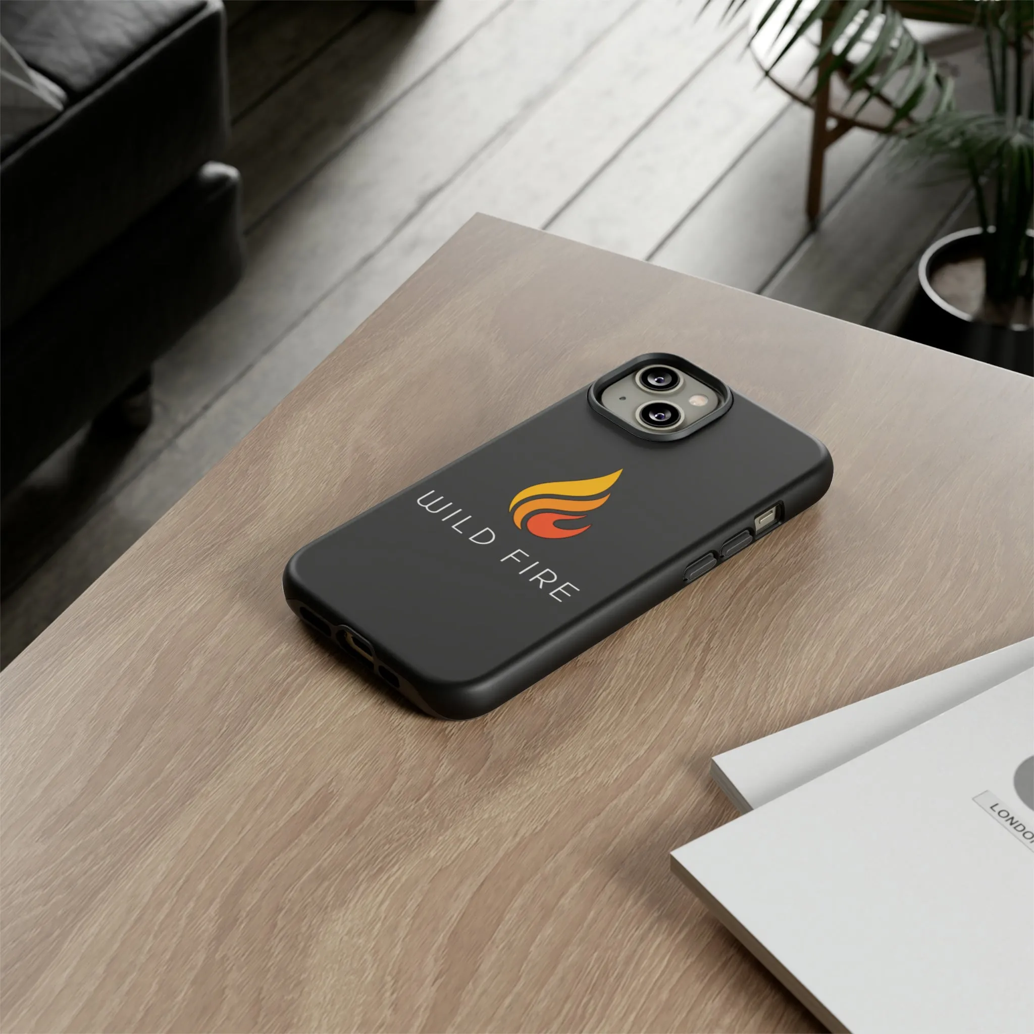 Wild Fire Logo Custom Phone Case