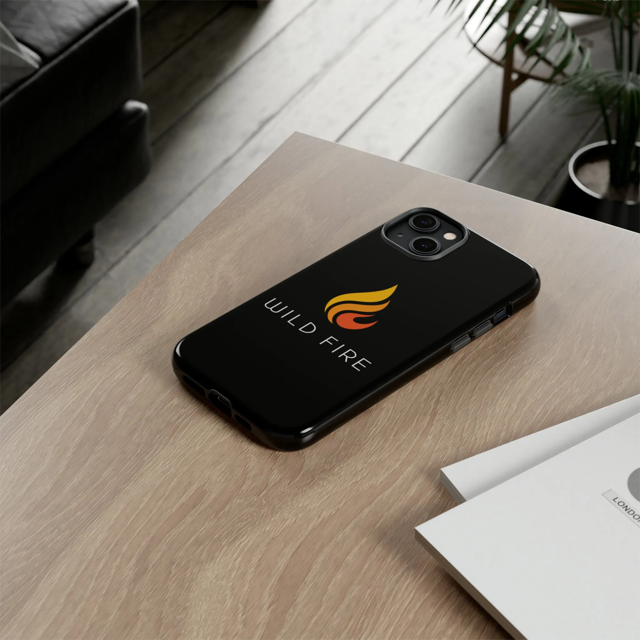 Wild Fire Logo Custom Phone Case