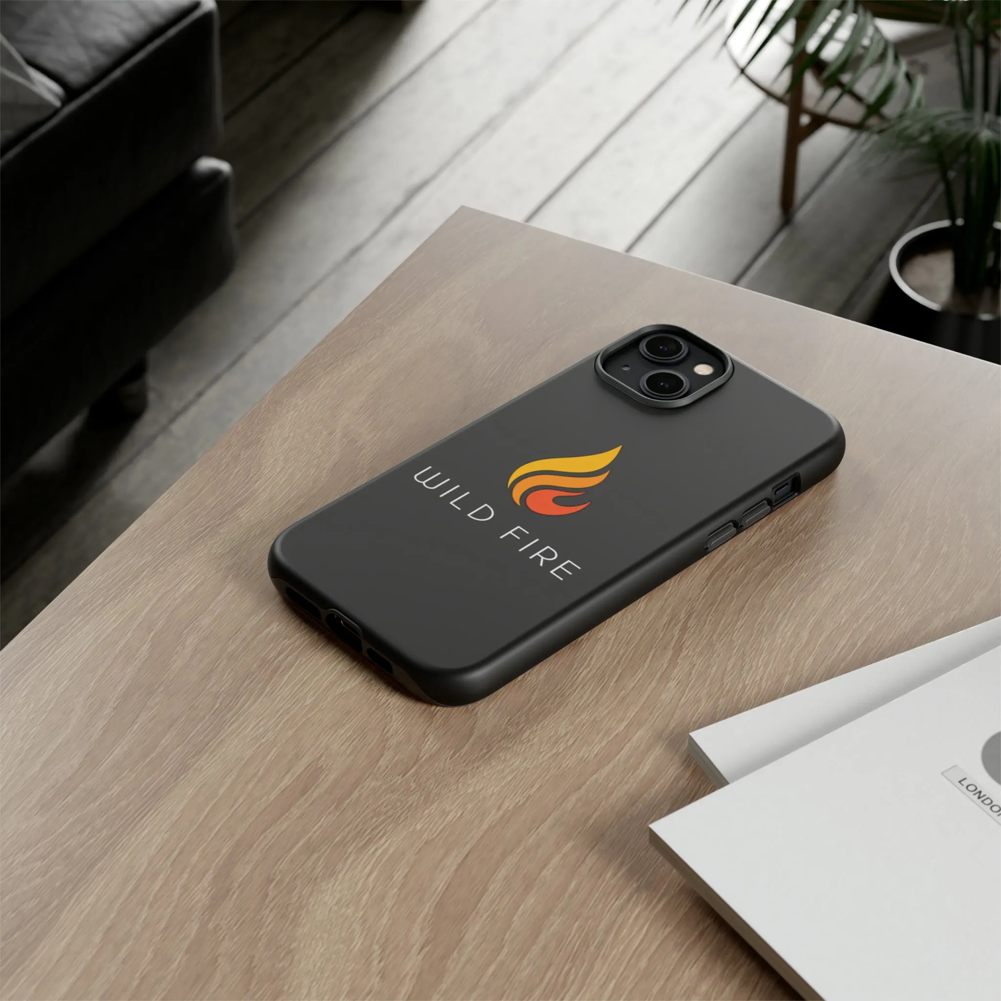 Wild Fire Logo Custom Phone Case