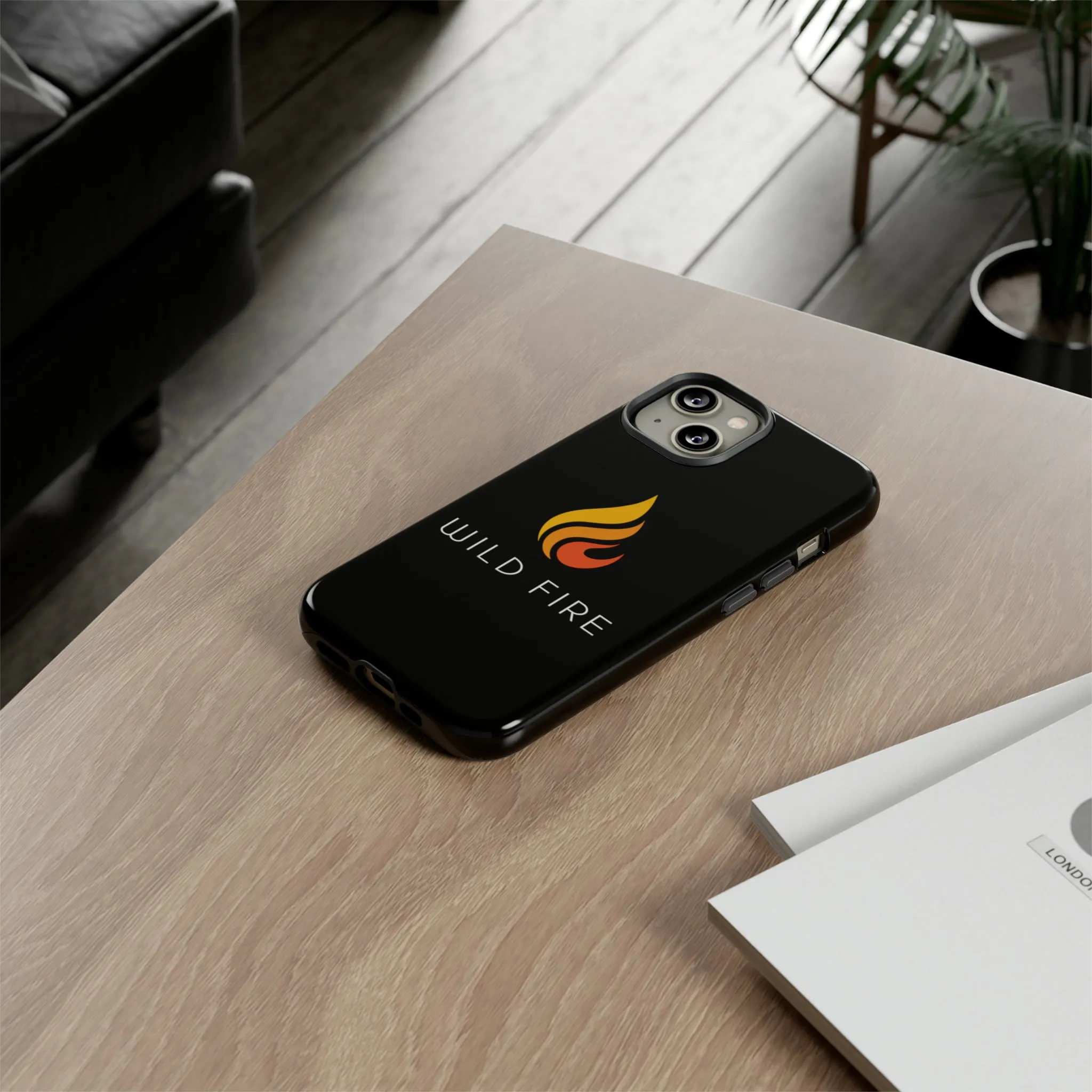 Wild Fire Logo Custom Phone Case