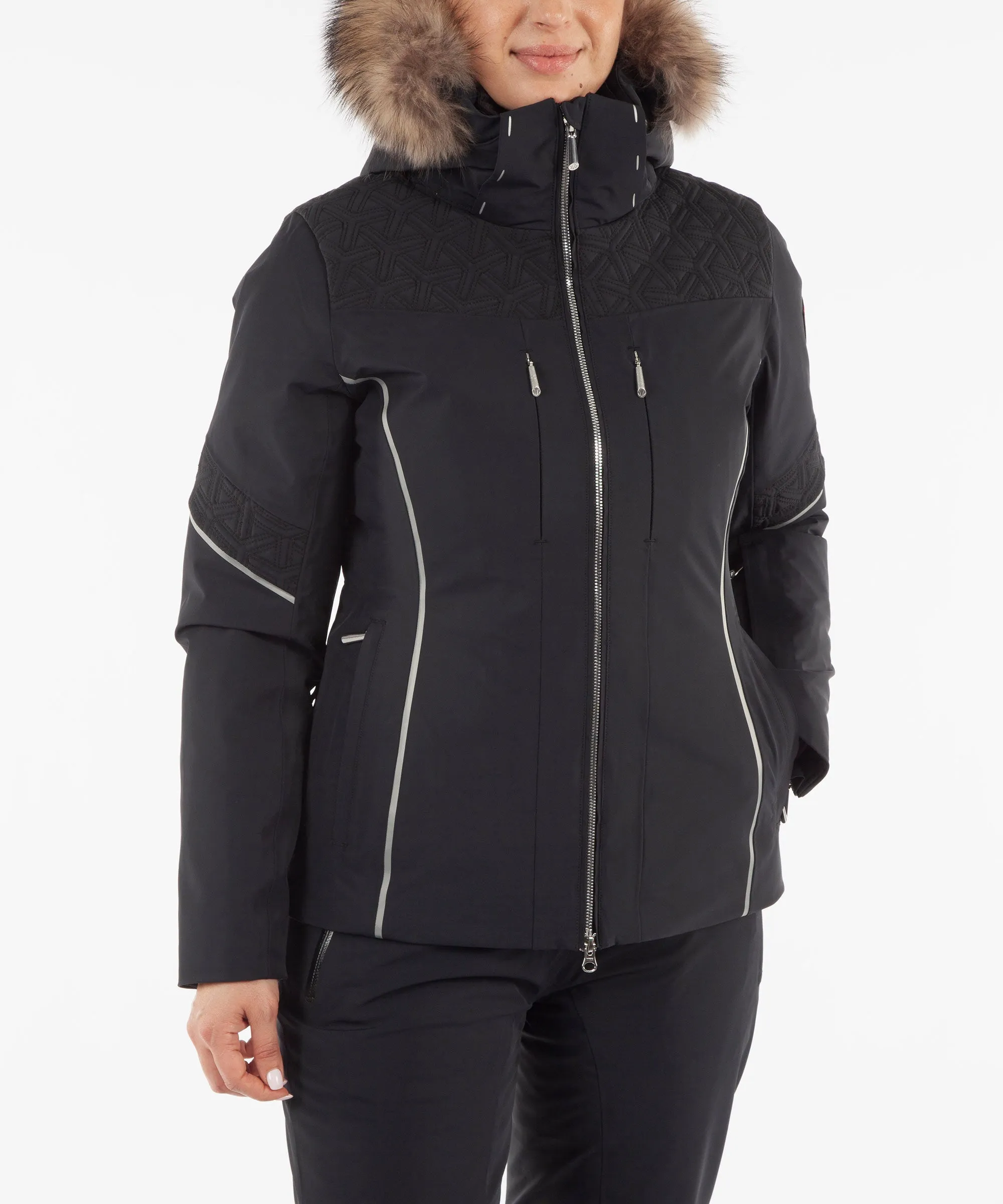 Women's Sabrina Insulated Jacket with Removable Fur Ruff