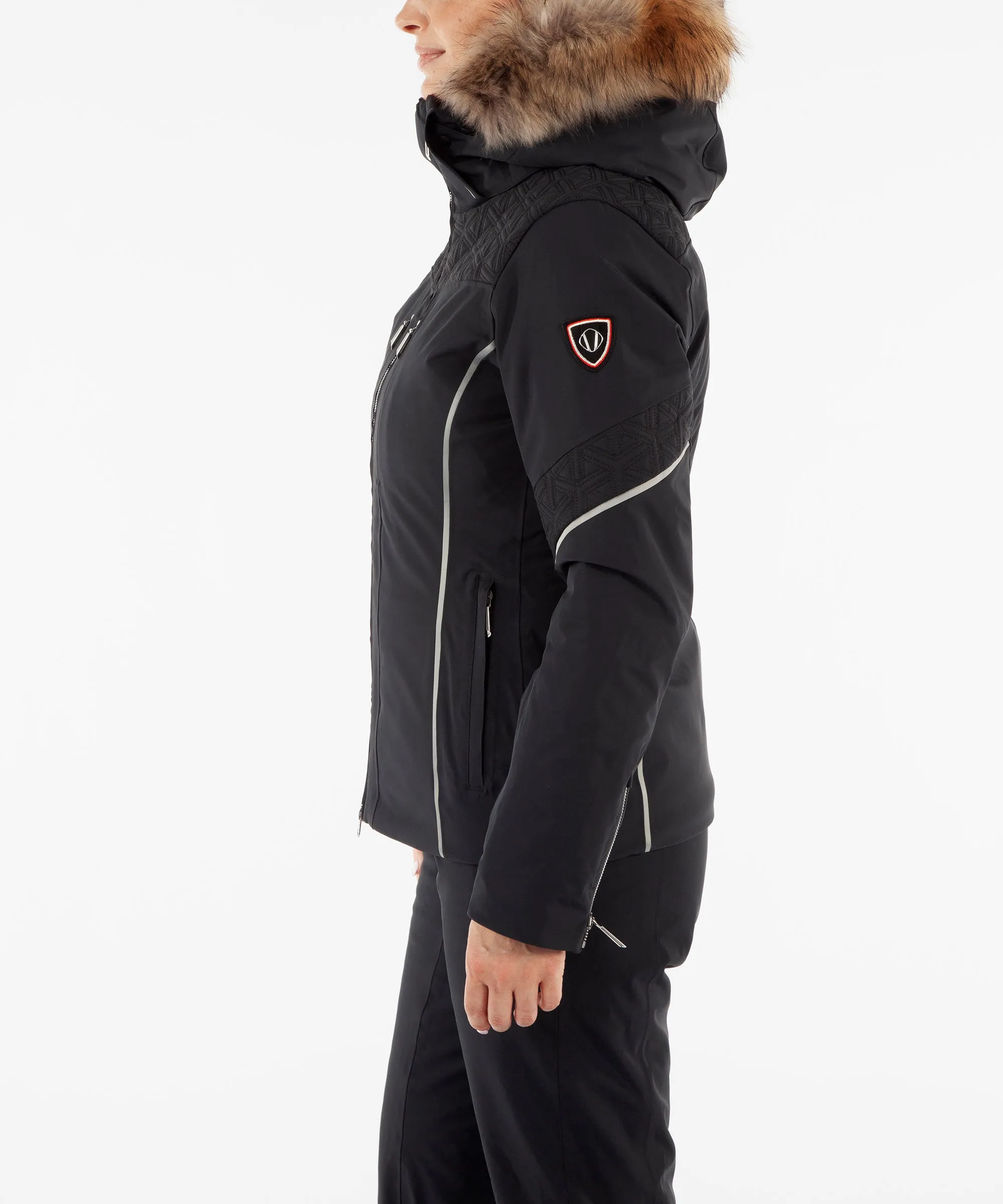 Women's Sabrina Insulated Jacket with Removable Fur Ruff